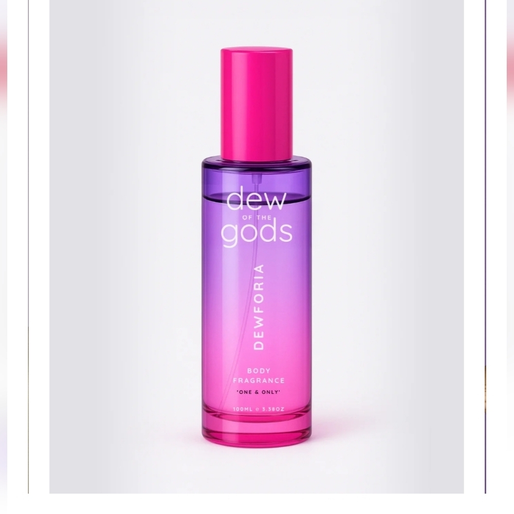 DEW OF THE GODS Dewforia Body Fragrance One & Only 3.30 Oz 100 ml (Vegan)